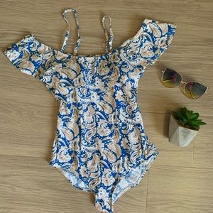 Off Shoulders Swimsuit